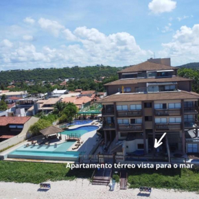 Condomínio Barra Bali apartamento térreo de frente para mar